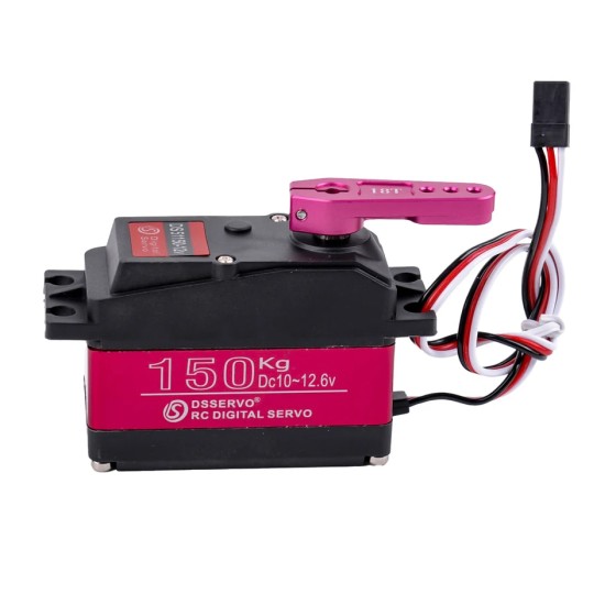 Original 150KG 12V DS51150 Digital Metal Robotic 180/270 Degree Waterproof IP66 25T Arm for High Quality Drones Accessories